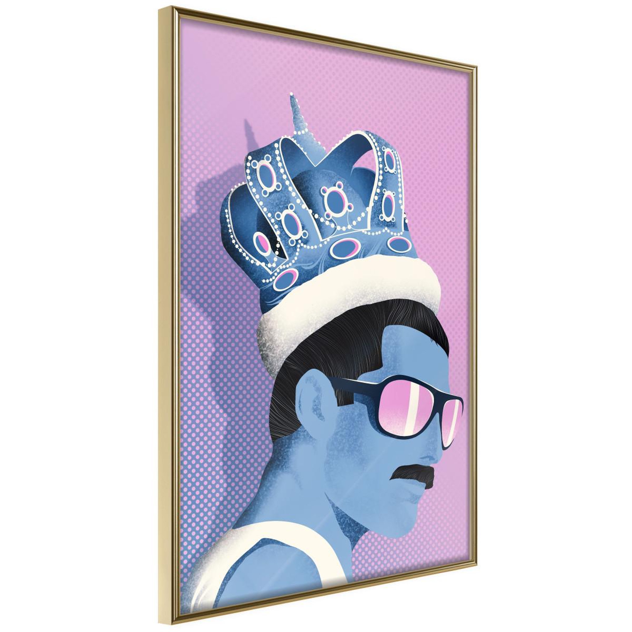 Paris Prix Affiche murale encadrée  king of music