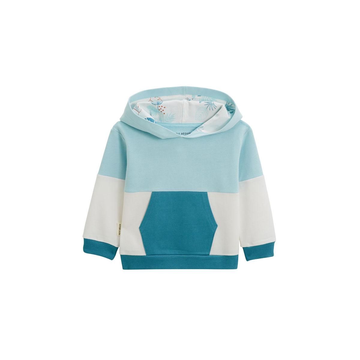 Petit Béguin Sweat-shirt à capuche bébé Manaus