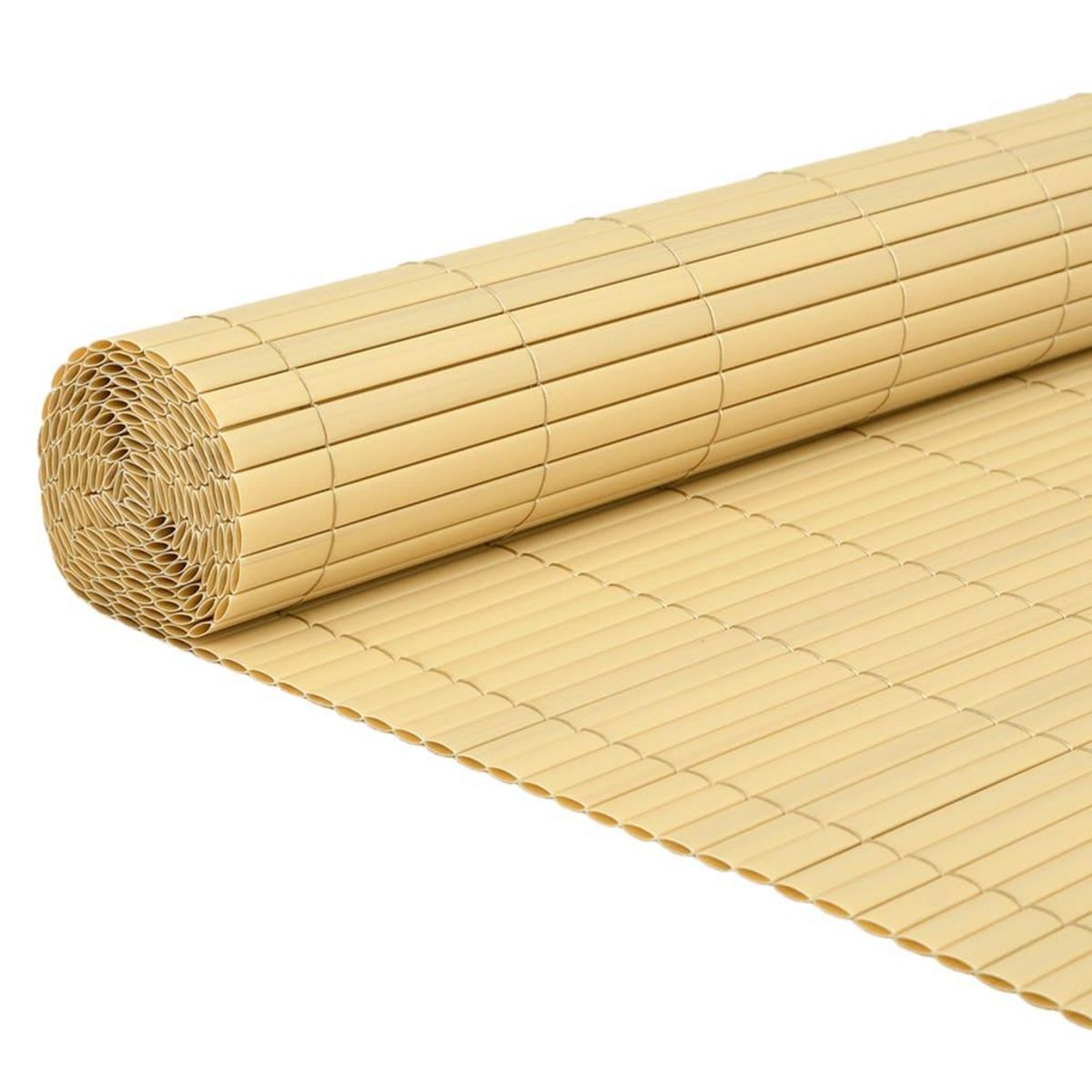 VIDAXL Cloture de jardin double face 110x400 cm Jaune