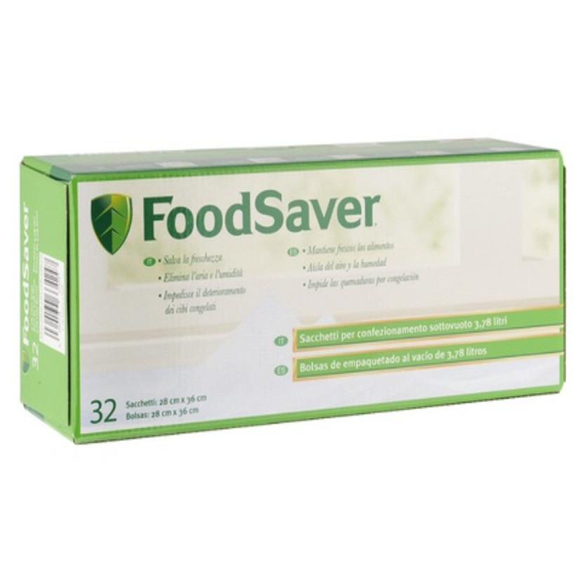 Voir la diapositive 2 : FOODSAVER Lot de 32 sac 36x28cm pour appareil à emballage sous vide - fsb3202-i