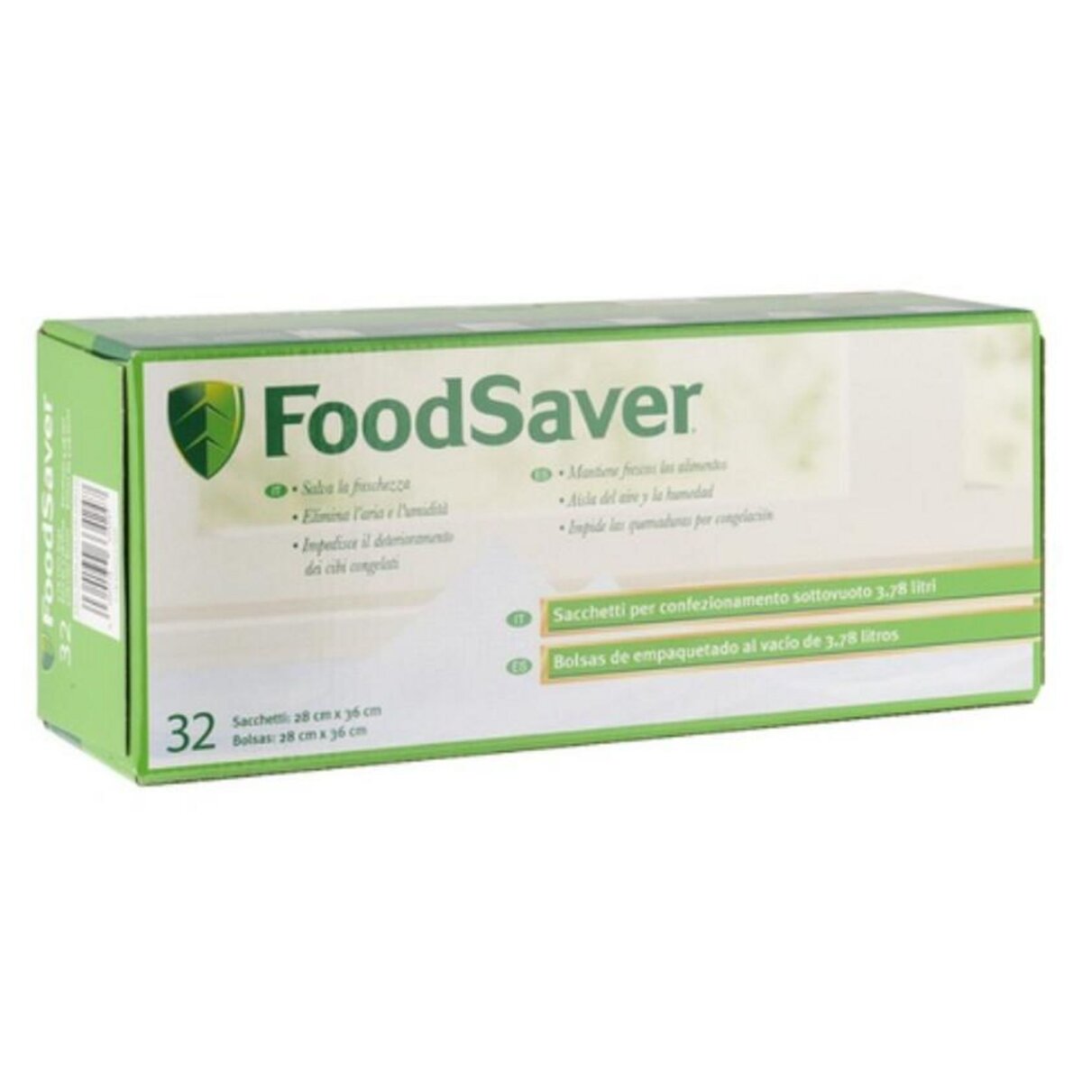 FOODSAVER Lot de 32 sac 36x28cm pour appareil à emballage sous vide - fsb3202-i
