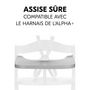 Voir la diapositive 3 : HAUCK Chaise haute Alpha+B Gris + Tablette pour chaise haute en bois Alpha Wooden Tray Gris
