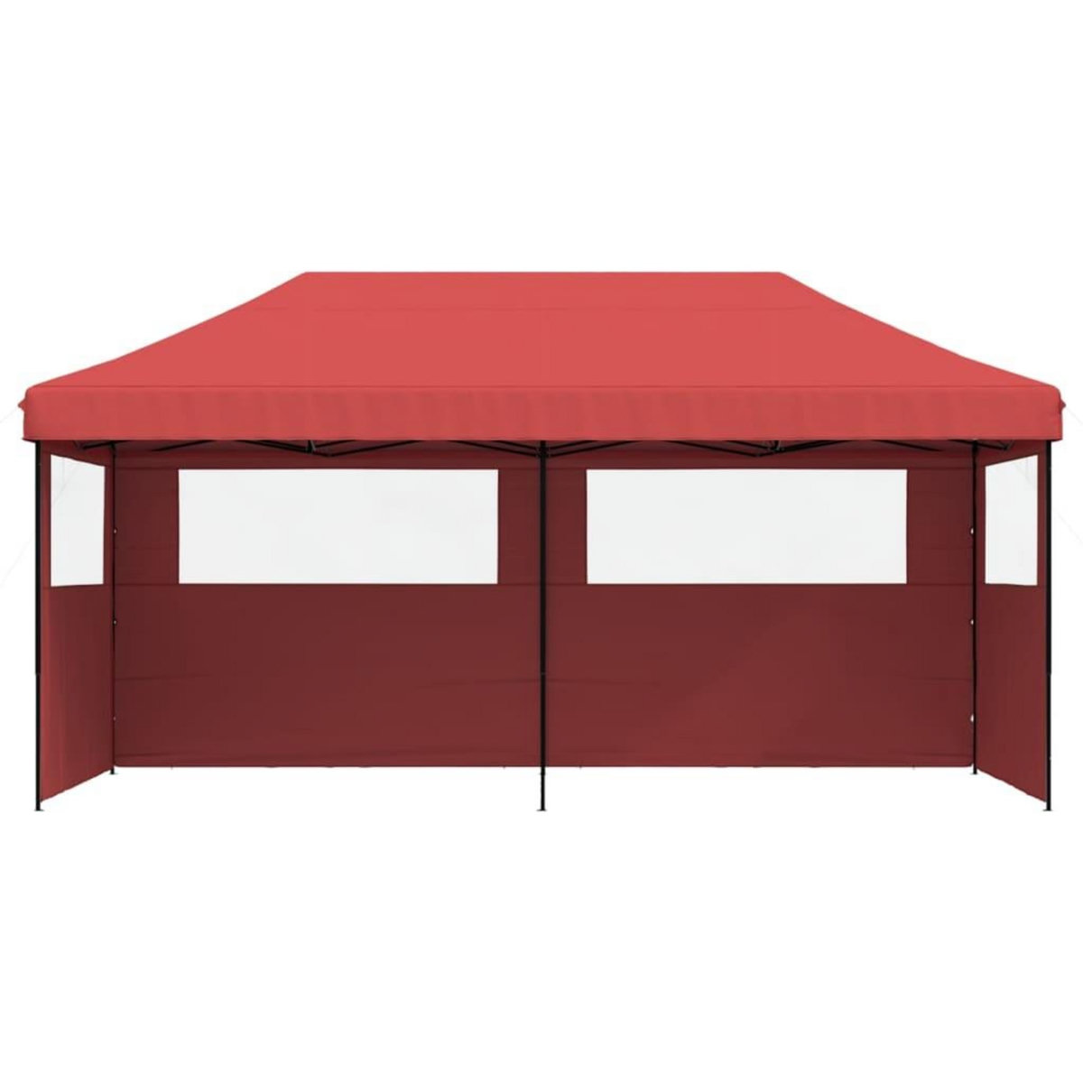 VIDAXL Tente de reception pliable escamotable avec 3 parois laterales