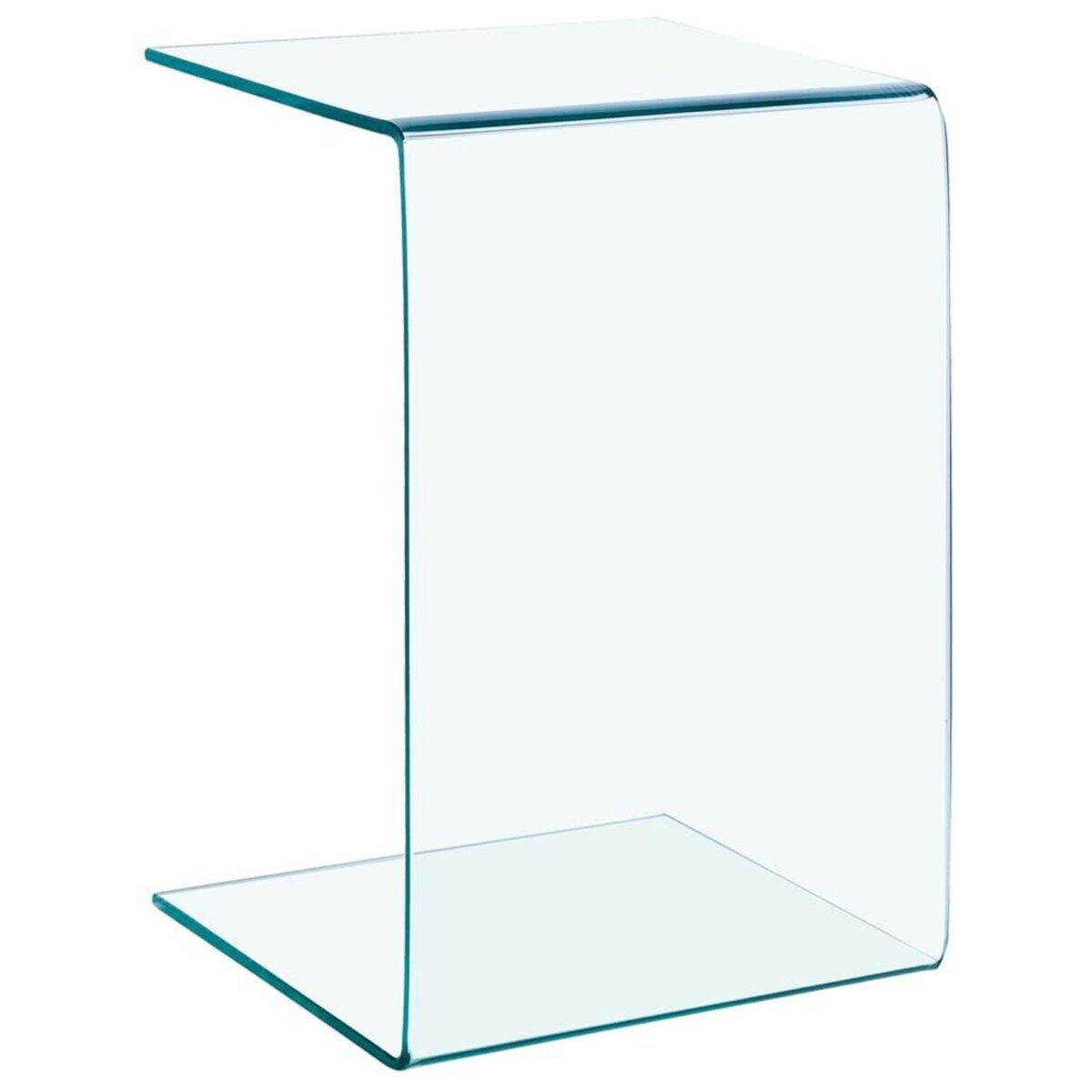 VIDAXL Table d'appoint 40x40x60 cm Verre trempe