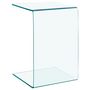Voir la diapositive 5 : VIDAXL Table d'appoint 40x40x60 cm Verre trempe