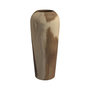Voir la diapositive 1 : MAISON PAVANE Vase décoratif en bois de suar H60 cm-Makkar