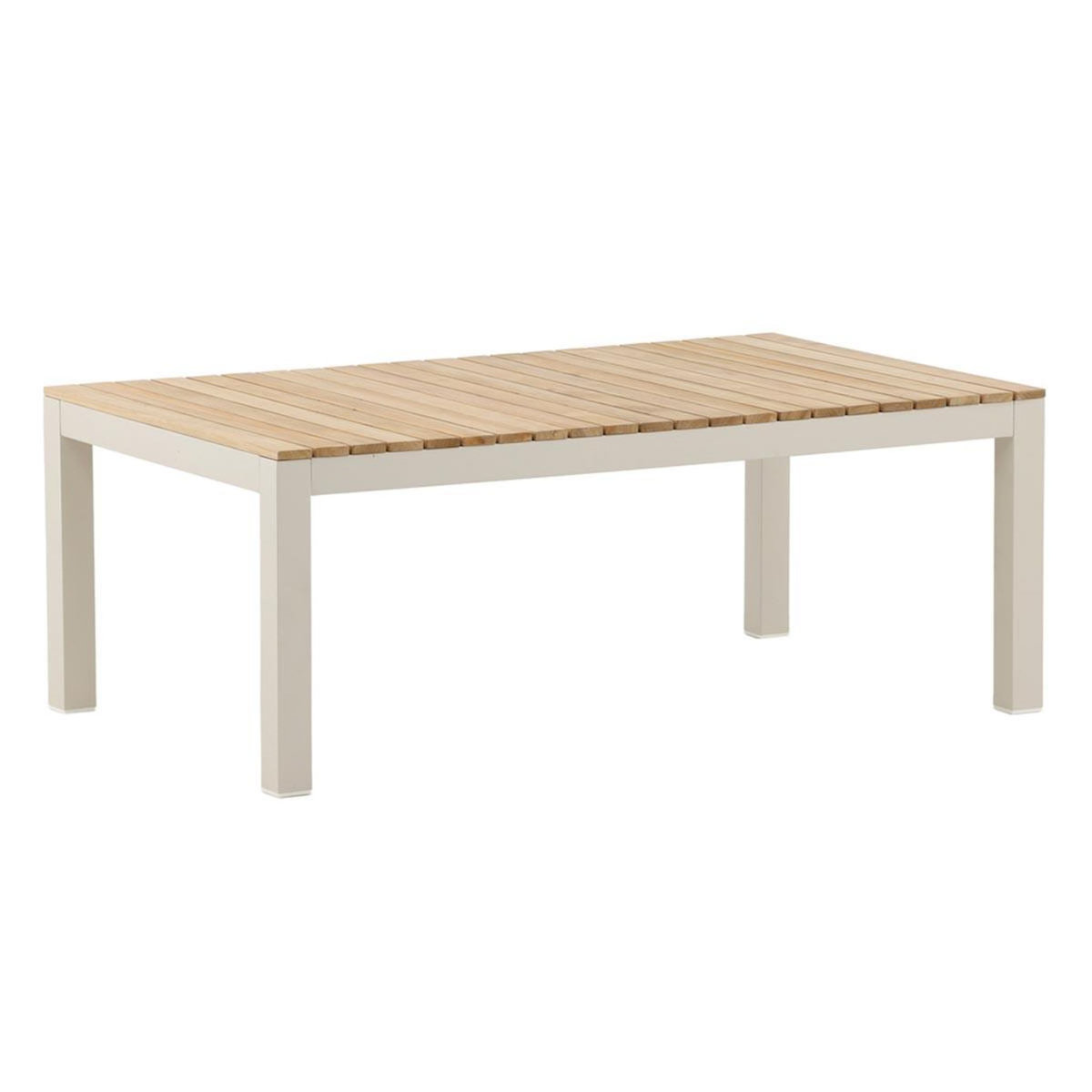 Paris Prix Table Basse de Jardin  Brasilia  120cm Naturel & Beige