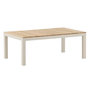 Voir la diapositive 1 : Paris Prix Table Basse de Jardin  Brasilia  120cm Naturel & Beige