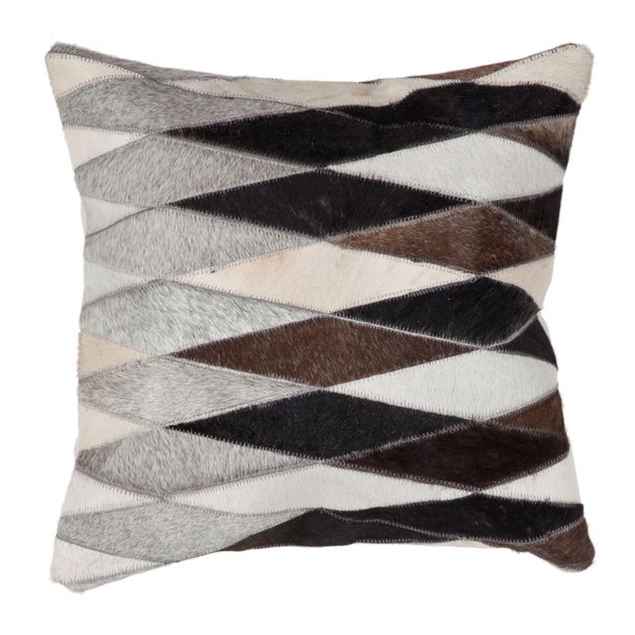 Paris Prix Coussin carré design  lavish  45x45cm gris