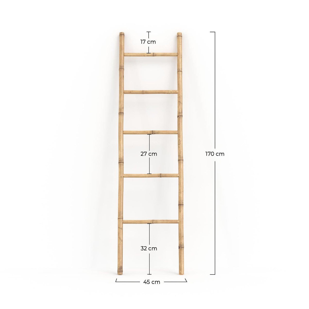 Rendez vous déco Porte-serviettes échelle en bambou-Bami