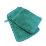 Voir la diapositive 1 : ACTUEL Lot de 2 gants de toilette unis en coton 500 g/m²