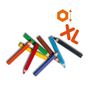 Voir la diapositive 2 : SES Creative Crayons de couleurs My First : 8 crayons de couleurs XL