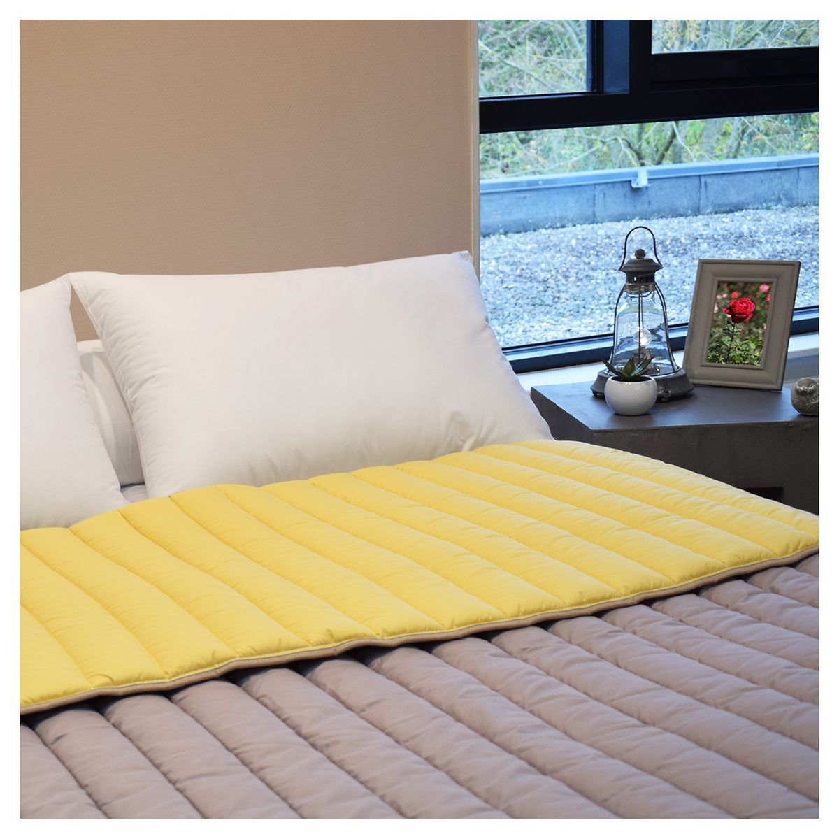 Lot de 2 oreillers confort souple 