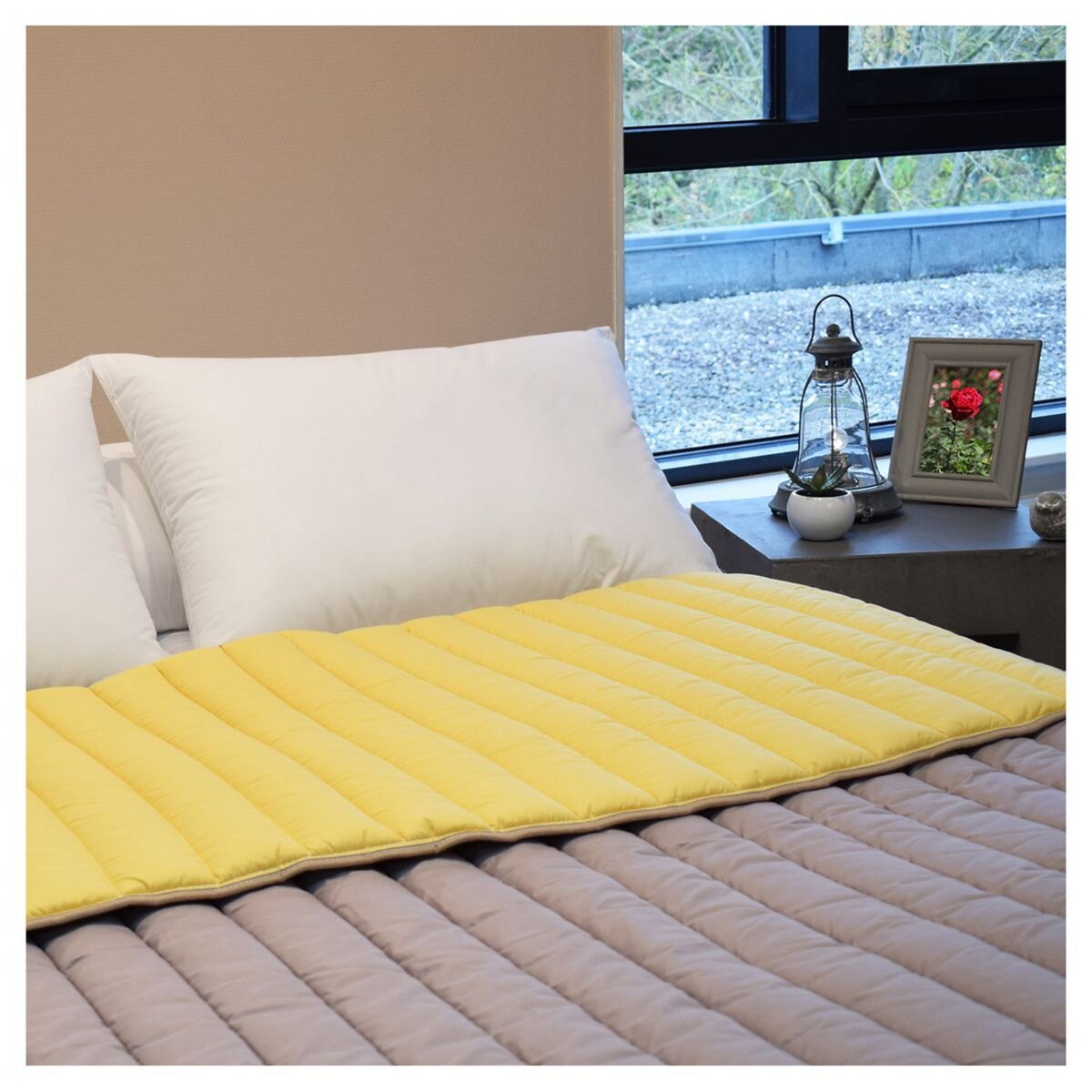 Lot de 2 oreillers confort souple 