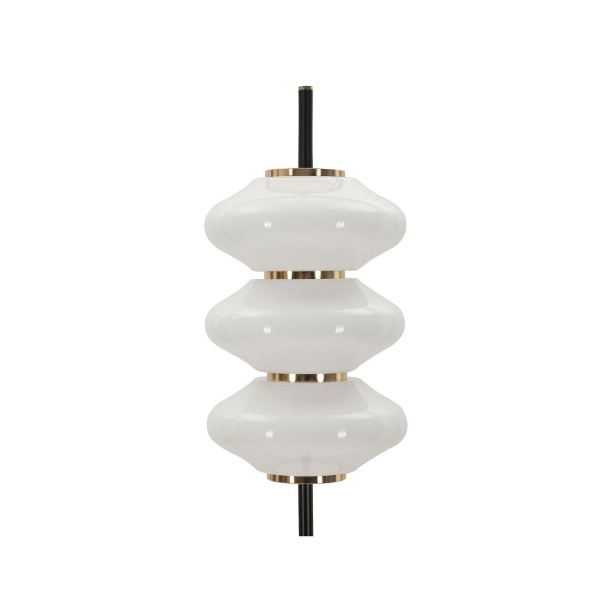 Voir la diapositive 2 : Paris Prix Lampadaire design  vintage  168cm blanc & noir