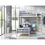 Voir la diapositive 6 : Paris Prix Pack - Lit Mezzanine Enfant & Lit Simple  Pino  90x200cm Blanc