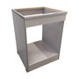Voir la diapositive 5 : Brandy Best Meuble 60CM POUR ENCASTREMENT silver