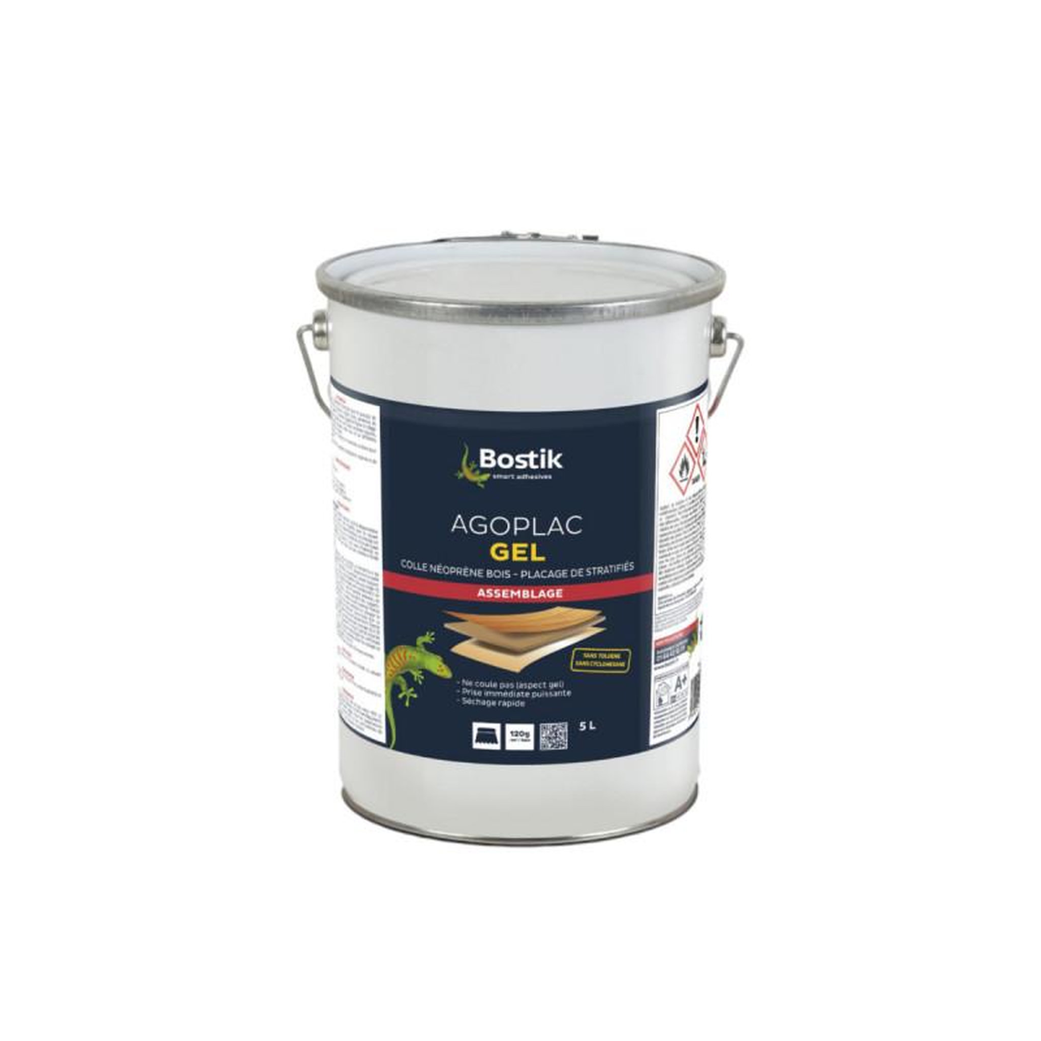 Bostik Colle néoprène bostik agoplac gel - 5l