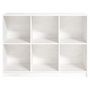 Voir la diapositive 5 : VIDAXL Bibliotheque Blanc 104x33x76 cm bois de pin massif