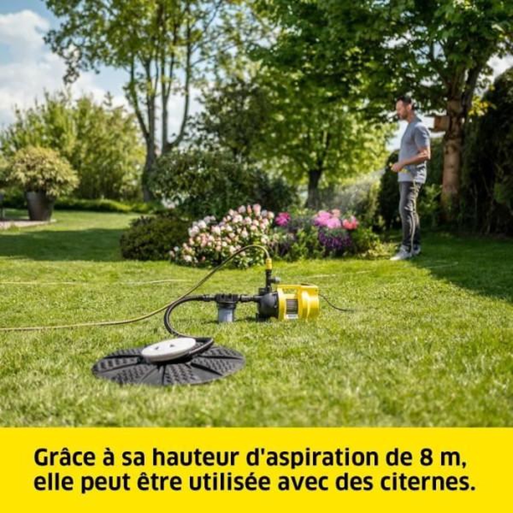 Voir la diapositive 4 : KARCHER Pompe d'arrosage BP 5.000 Garden Set Plus - Karcher