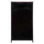 Voir la diapositive 3 : ATMOSPHERA Vitrine 2 Portes Design  Tibo  160cm Noir