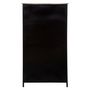 Voir la diapositive 3 : Paris Prix Vitrine 2 Portes Design  Tibo  160cm Noir