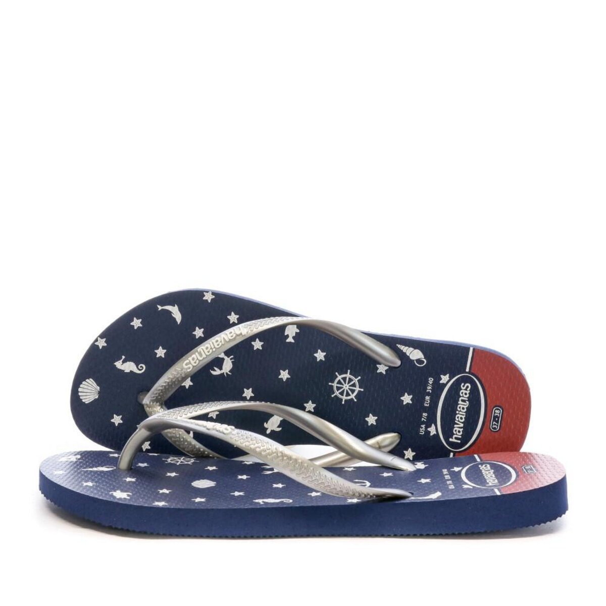 HAVAIANAS Tongs Marine Femme Havaianas Slim Nautical