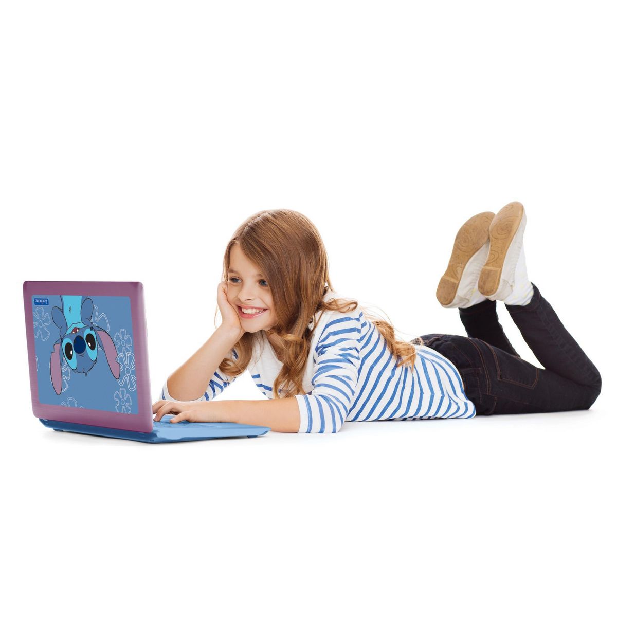 Lexibook Ordinateur éducatif bilingue Stitch (EN/ES)