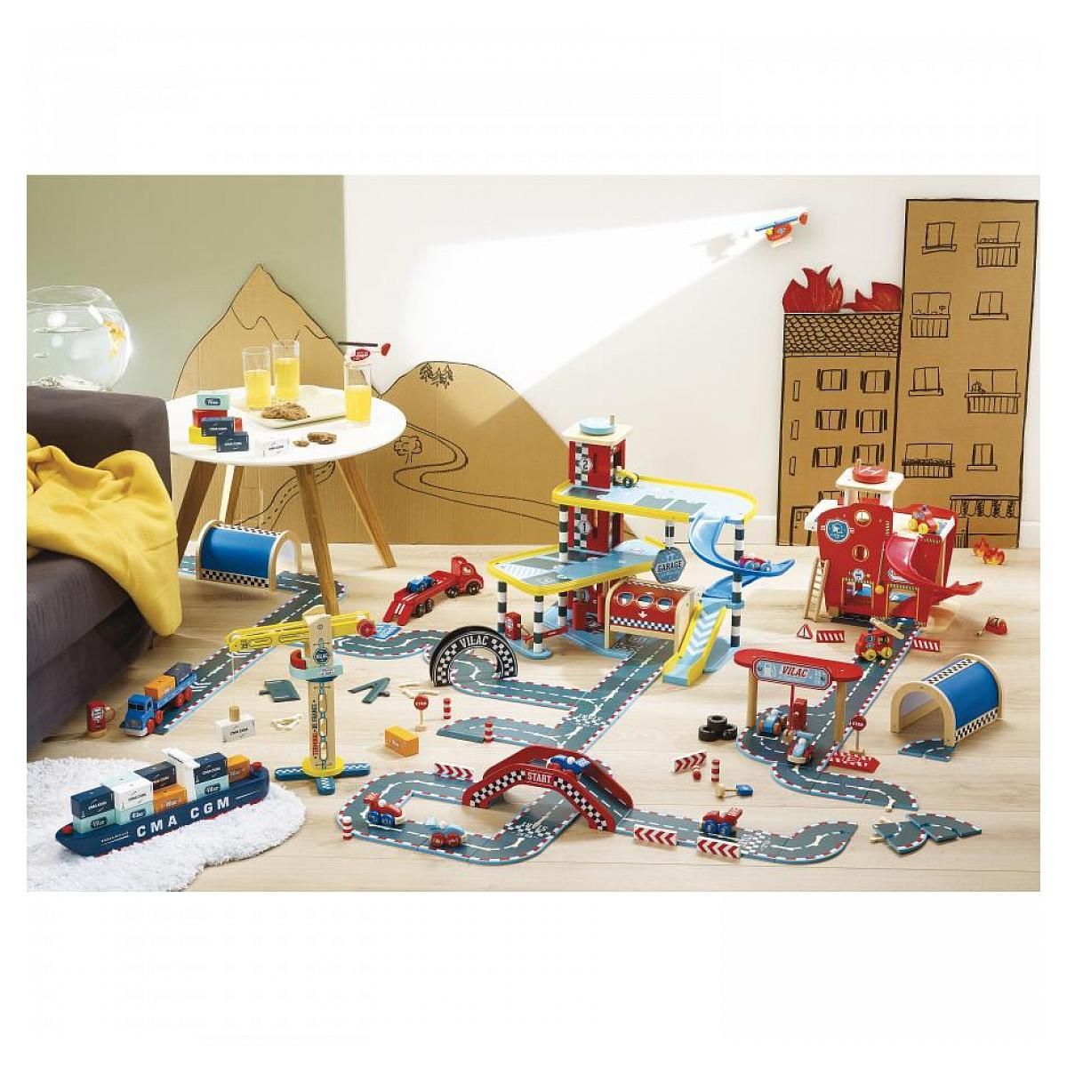 Vilac Bateau porte-conteneurs bougainville