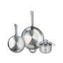 Voir la diapositive 1 : 666 Barcelona Ensemble de 2 Poêles de cuisson 24 et 32 cm et 1 faitout 16 cm Elo Profi Brillant