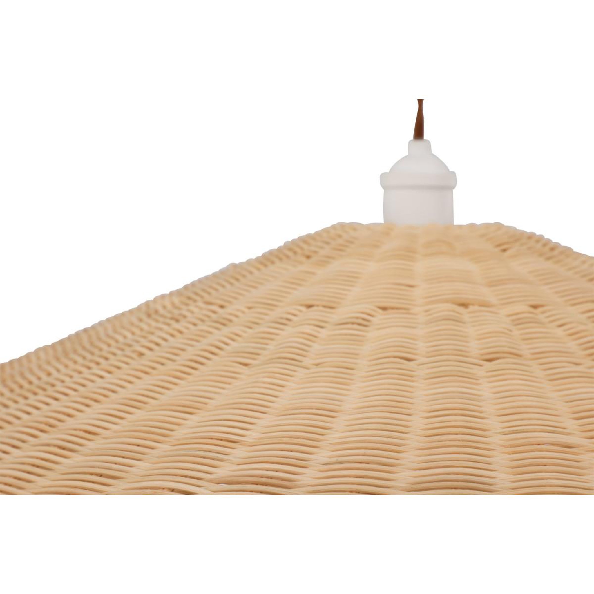 Voir la diapositive 3 : Paris Prix Lampe suspension en rotin  herrestad  80cm naturel