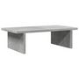 Voir la diapositive 2 : VIDAXL Support de moniteur gris béton 50x27x15 cm bois d ingénierie
