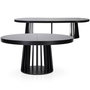 Voir la diapositive 3 : Paris Prix Table de Repas Extensible  Laize  150-300cm Noir