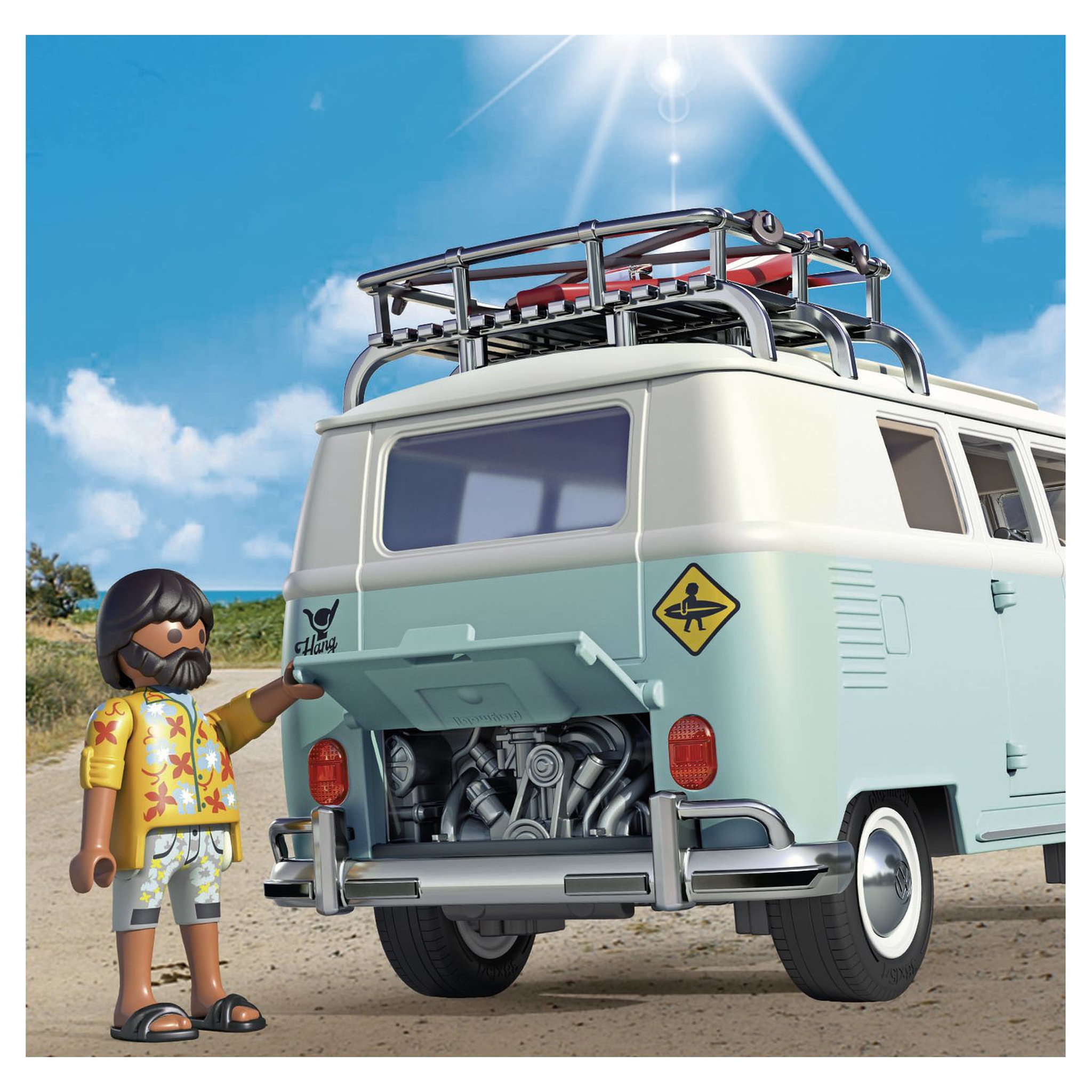 Voir la diapositive 5 : PLAYMOBIL 70826 - Volkswagen T1 Combi - Edition spéciale