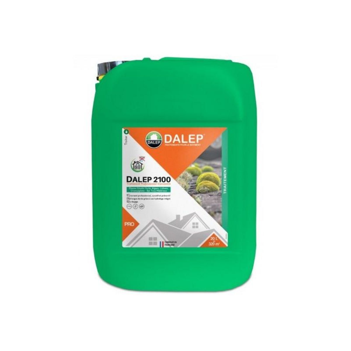 DALEP Bidon de 20L fongicide 2100 professionnel (pour 320m²) DALEP 121020
