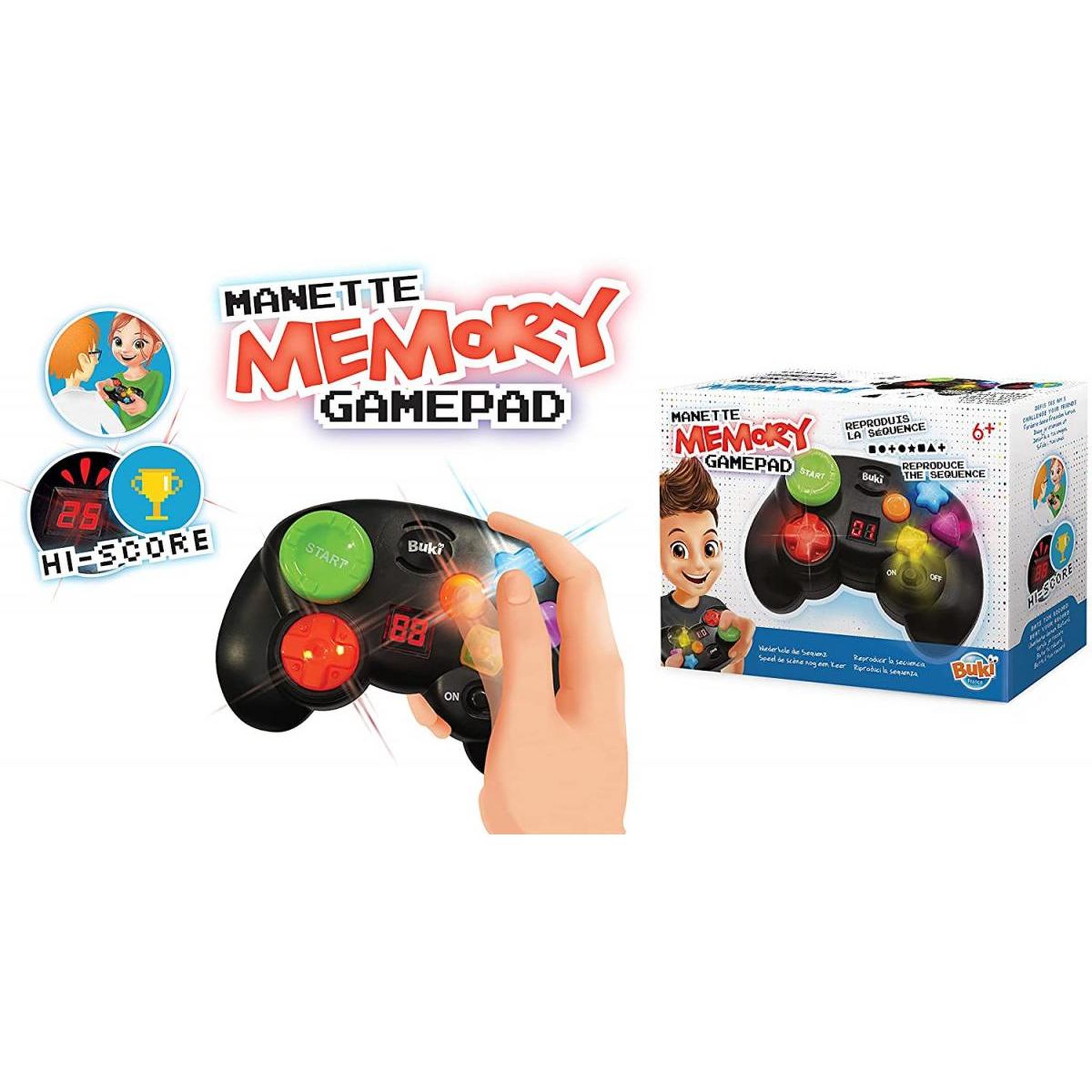 Voir la diapositive 3 : BUKI Manette memory electronique