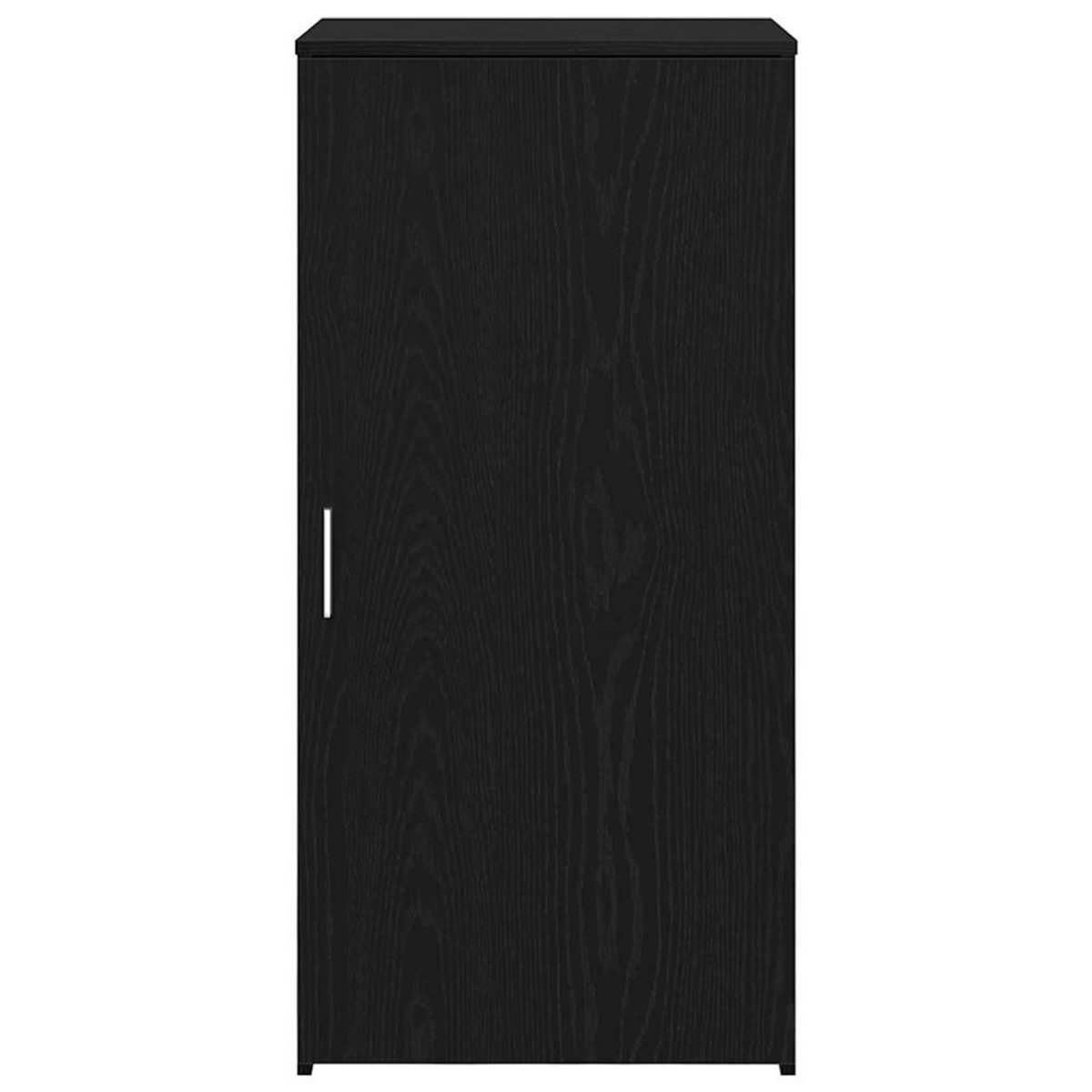 VIDAXL Armoire de rangement noir 50x45x103,5 cm bois d'ingenierie