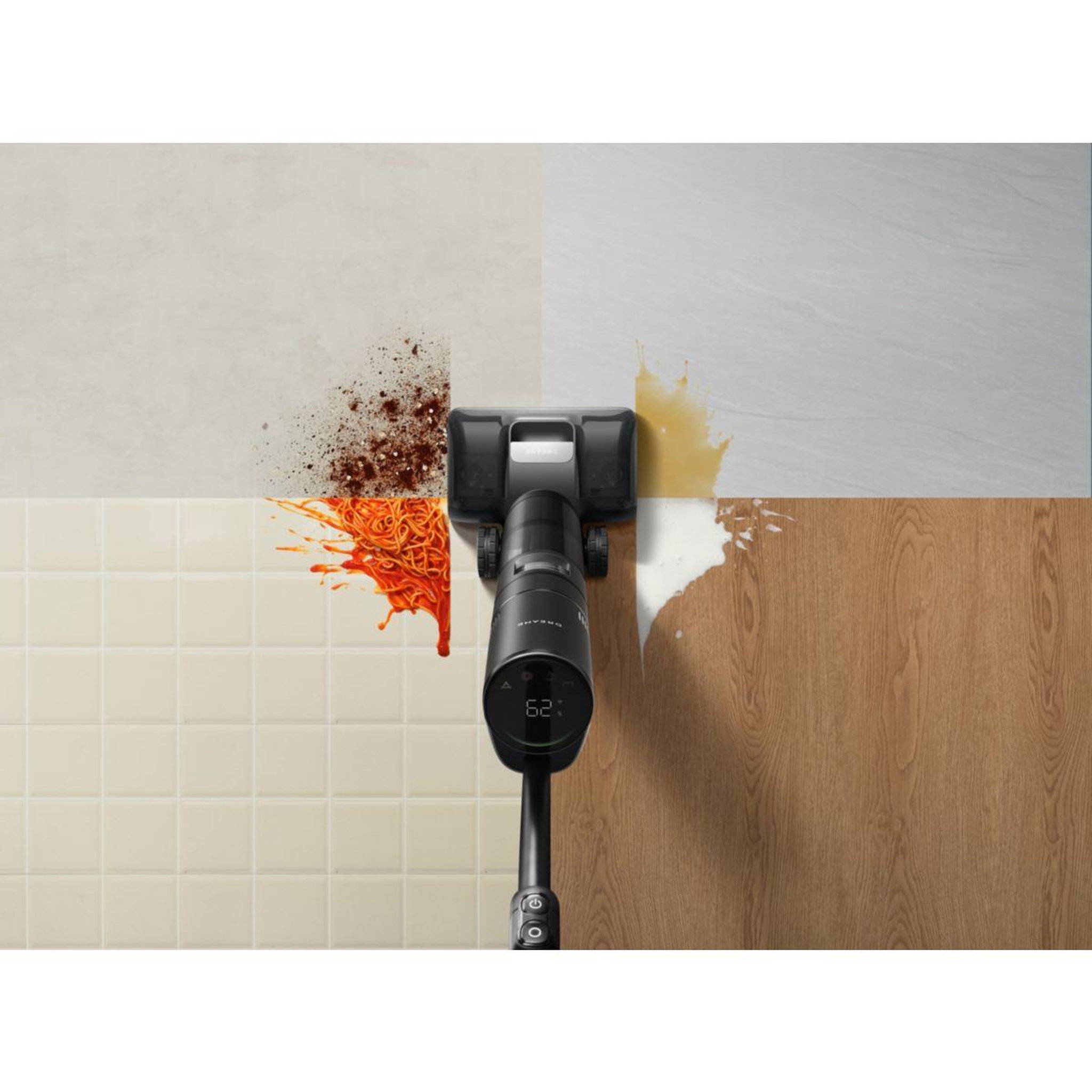 Voir la diapositive 5 : DREAME Aspirateur laveur H15 Pro