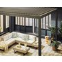 Voir la diapositive 4 : BEST MOBILIER Cherry - pergola bioclimatique - aluminium - 3x3m - gris anthracite