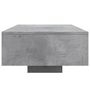 Voir la diapositive 6 : VIDAXL Table basse avec lumières LED gris béton 85x55x31 cm