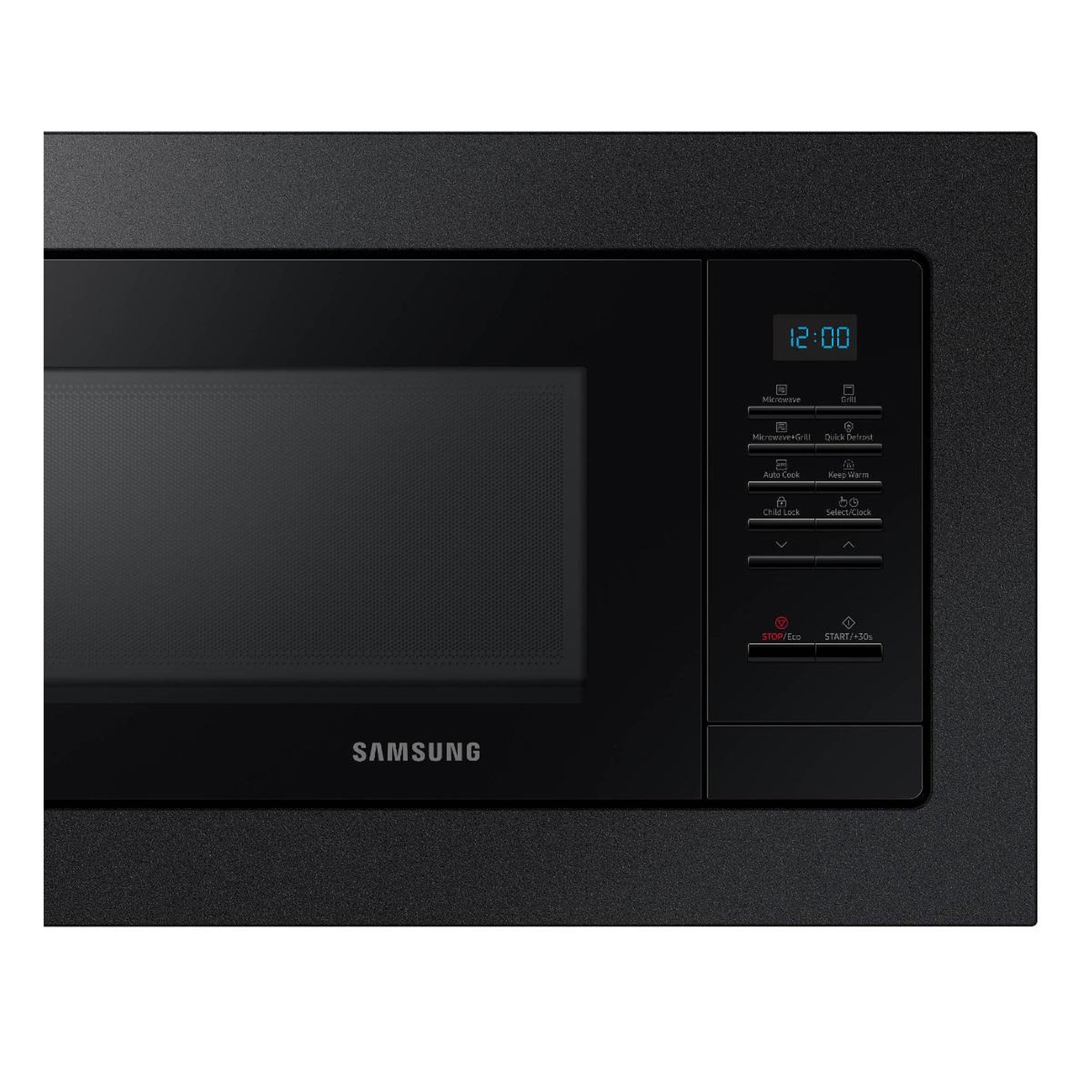Voir la diapositive 3 : Samsung Micro-onde gril encastrable 20l 1100w noir - mg20a7013cb