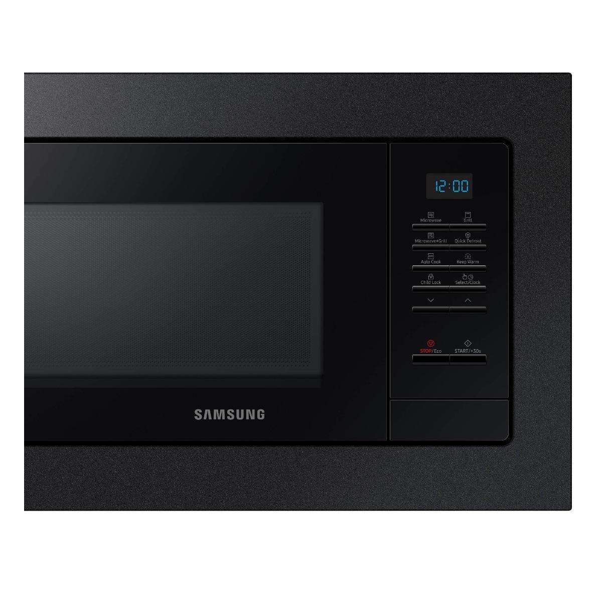 Samsung Micro-onde gril encastrable 20l 1100w noir - MG20A7013CB