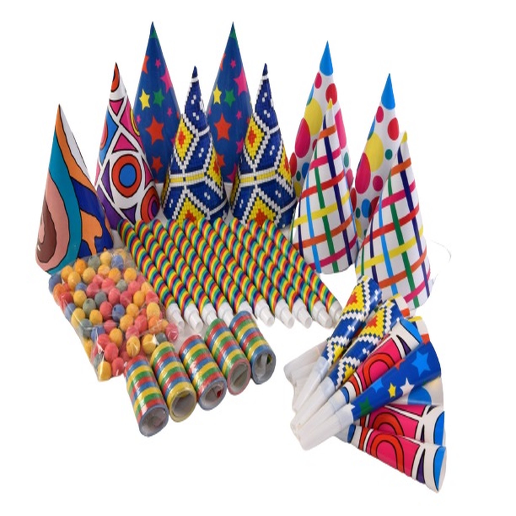Set de cotillons pour 10 personnes