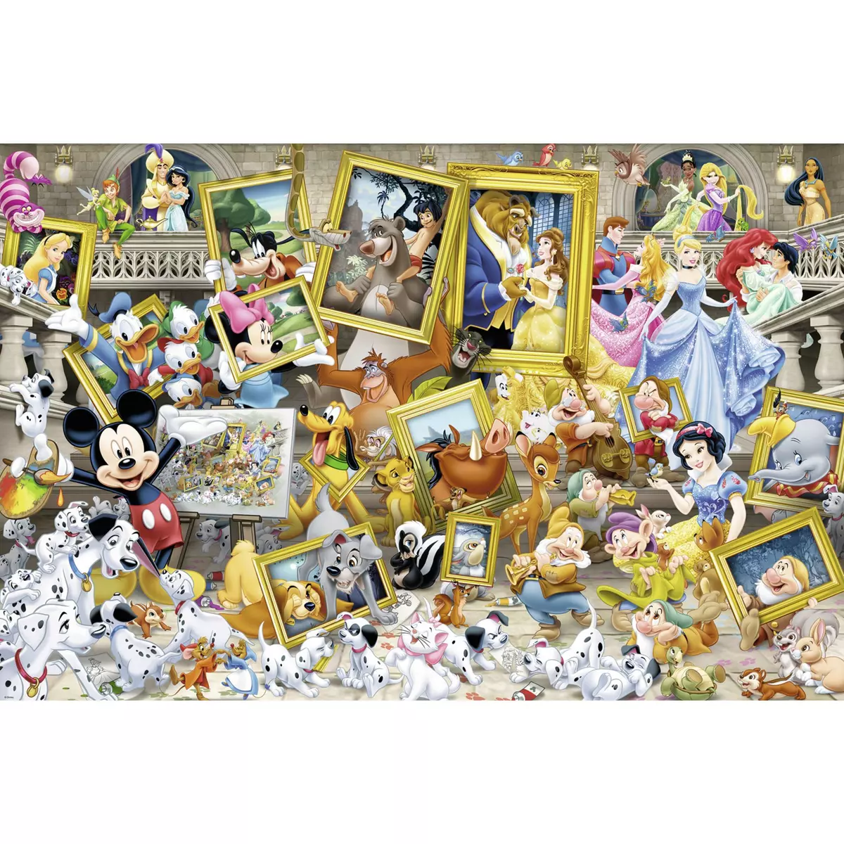 RAVENSBURGER Puzzle 5000 pièces : Mickey l'artiste