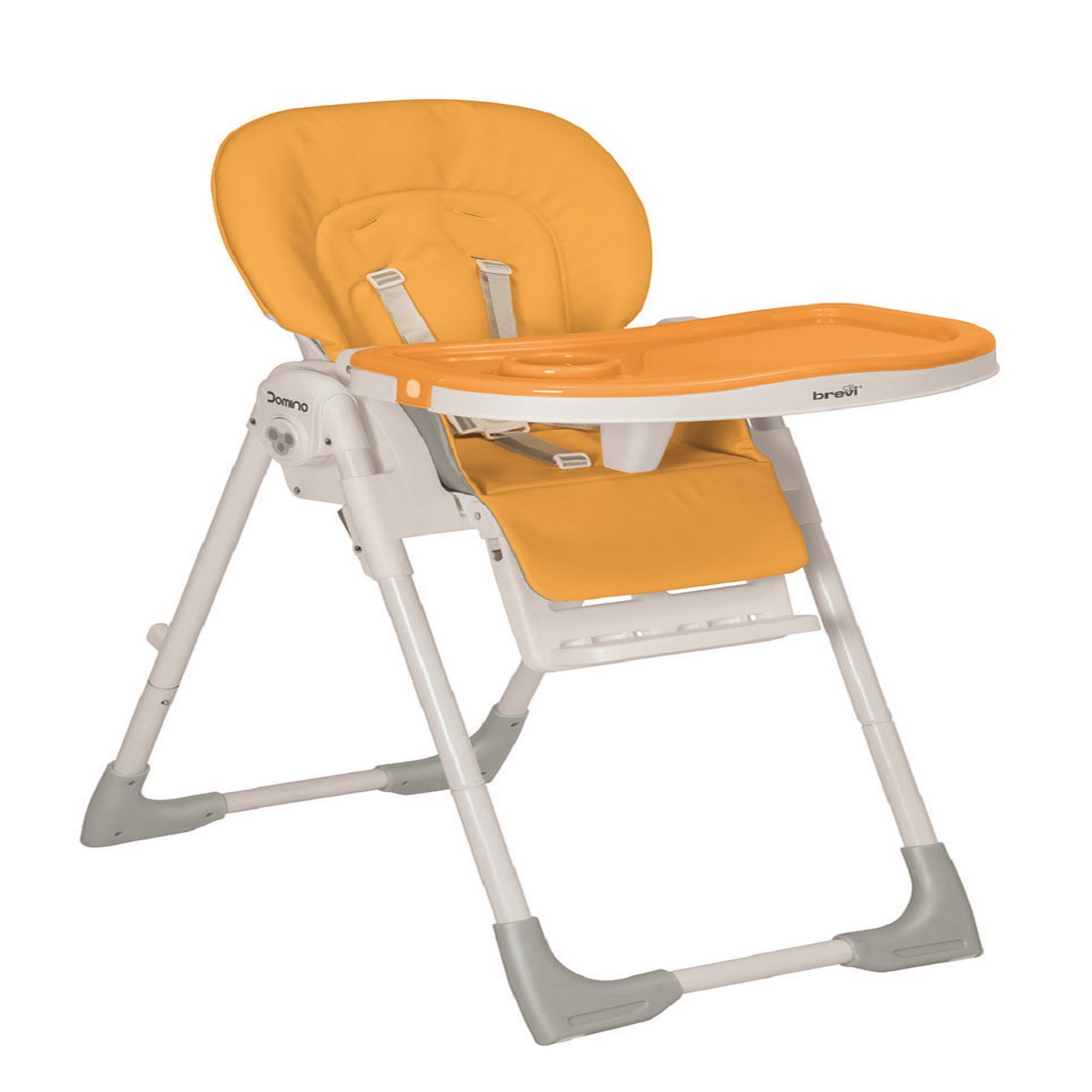 Voir la diapositive 1 : BREVI Chaise haute multipositions Domino