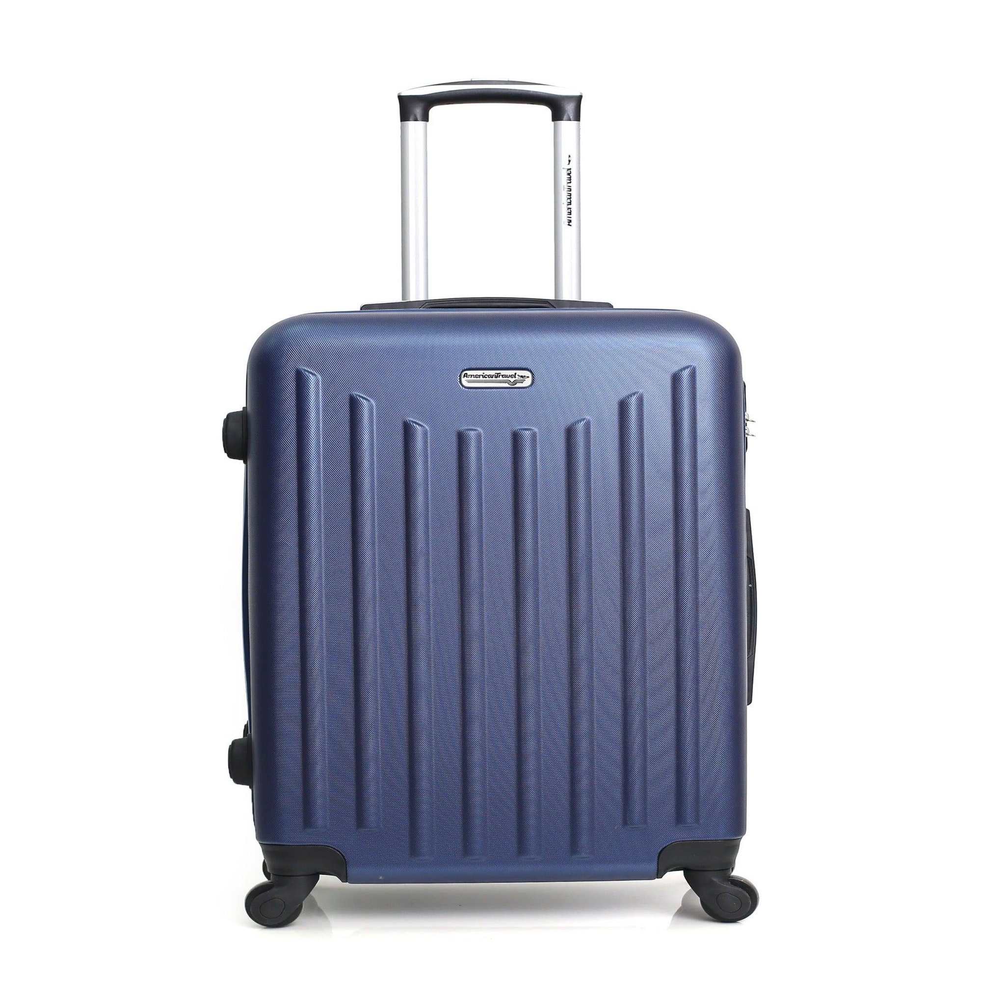 AMERICAN TRAVEL American travel - valise grand format brooklyn-a 70 cm 4 roues. Coloris disponibles : Noir, Bleu