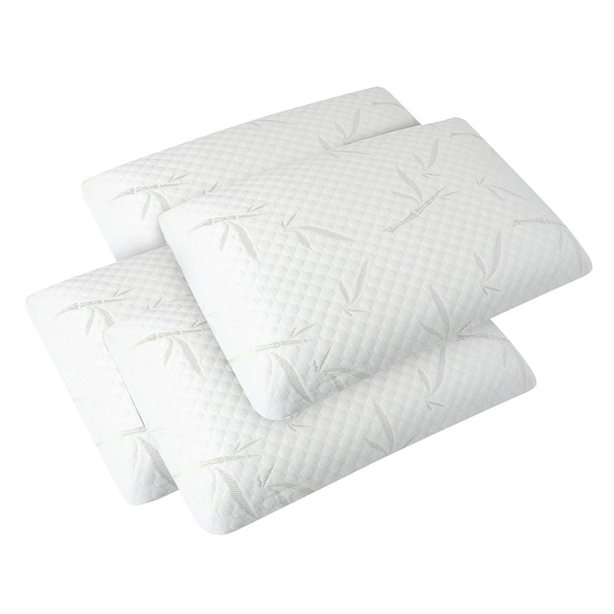 OLYMPE LITERIE OLYMPE LITERIE | Lot de 4 oreillers SERENITE | Mousse avec mémoire de forme. Coloris disponibles : Blanc