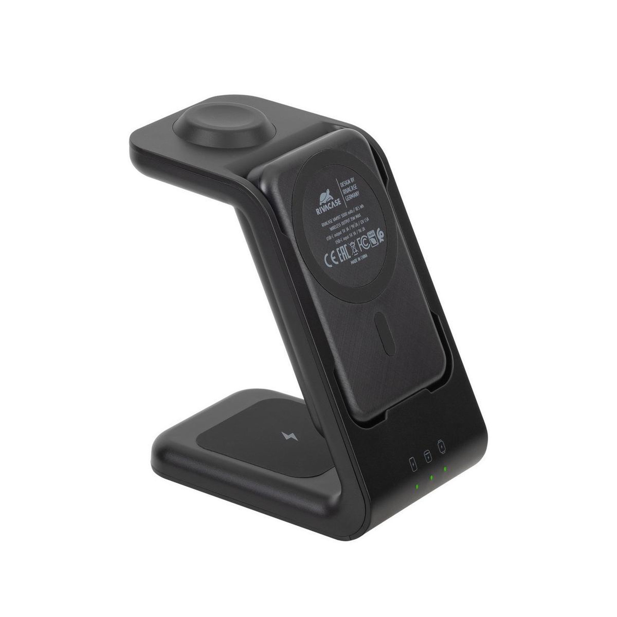 Voir la diapositive 2 : RIVACASE Rivacase VA4917 chargeur d'appareils mobiles Casque, Smartphone, Smartwatch Noir USB Recharge sans fil Intérieure