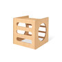 Voir la diapositive 2 : Pinolino Cube d'escalade bois naturel Kari