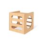 Voir la diapositive 2 : Pinolino Cube d'escalade bois naturel Kari
